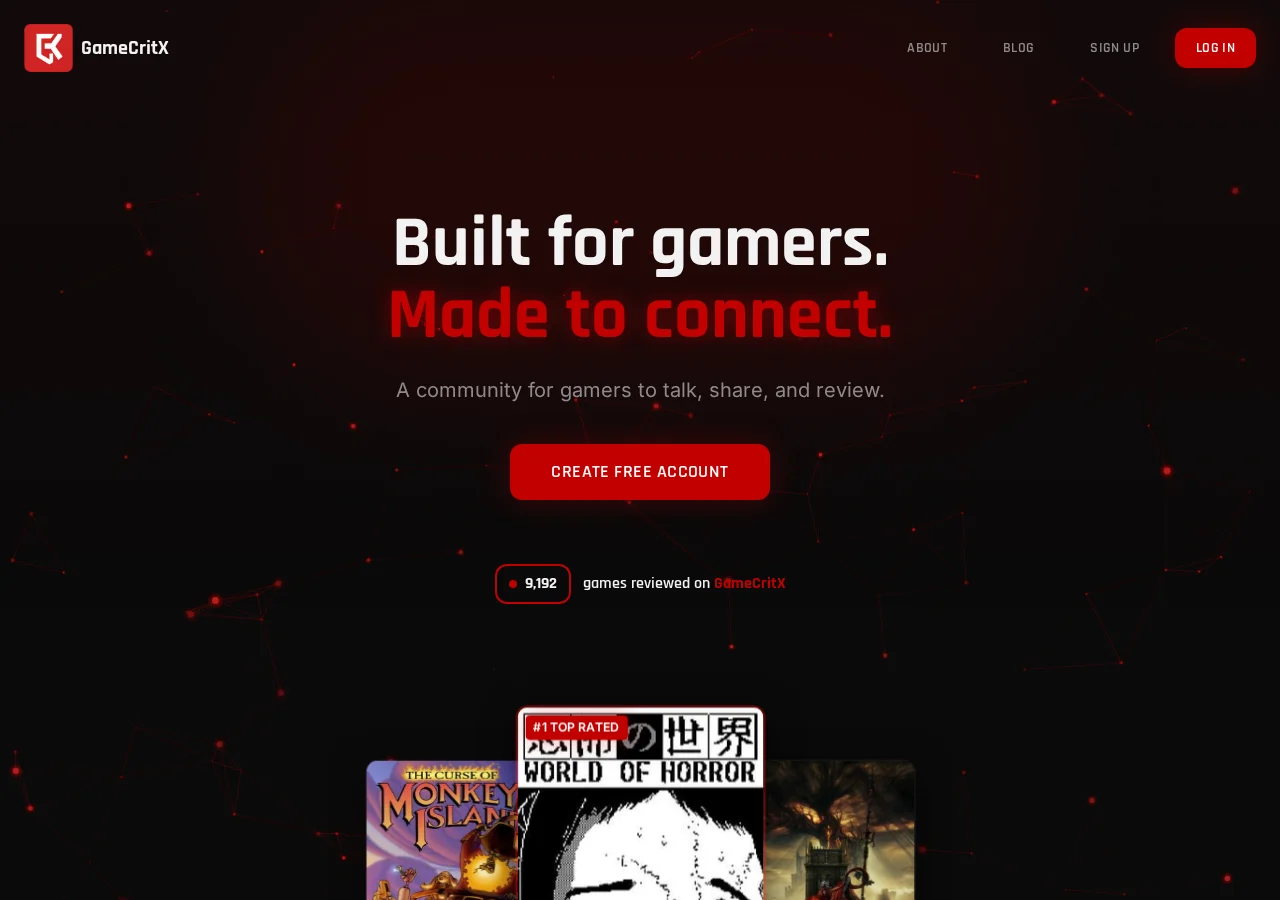 GameCritX detailed multi-criteria game rating interface